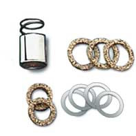 Custom Chrome Push Rod Cover O-ring Quad Seals Fit For Harley Shovelhead From Late 1979-1984