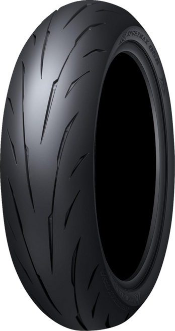 Tire - D402 - MU85B16 - Wide Whitewall - Rear