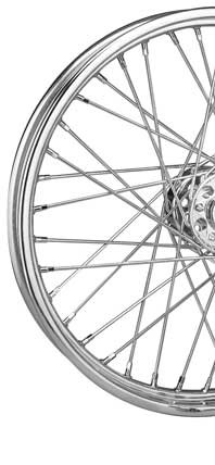 Custom Chrome Stainless Steel 16" Spokes Fit For Harley Sportster Rear 16" Drop Center Rims