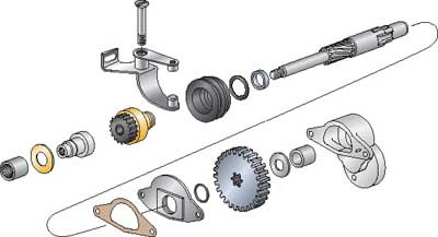 STARTER HOUSING BRNG.OEM#9062