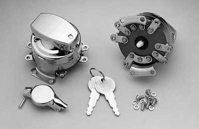 Custom Chrome Heavy Duty Electronic Ignition Switch Fit For Harley Big Twin 1936-1995