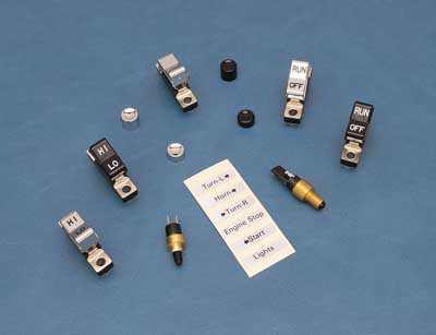 CHR.L&R H/BAR WIRE HARNES73-81