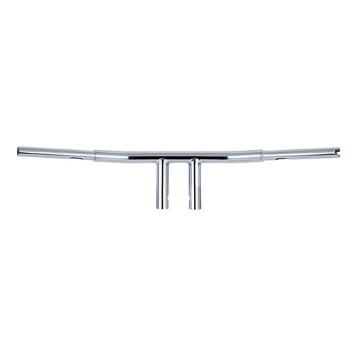 Custom Chrome 6" Rise 1 1/4" T-Bar Handlebar Bar Chrome Fits For Harley Softail Chopper