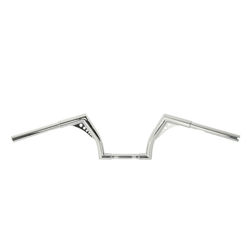 Custom Chrome 1.25" Fat 10" Rise Handlebar Bar Chrome Fit For Harley Softail Dyna Sportster XL
