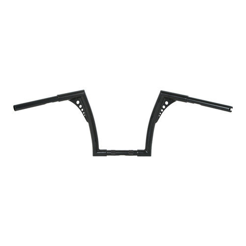 Custom Chrome 1-1/4" Fat 12" Rise Handlebar Bar Matte Black Fit For Harley Softail Dyna Sportster XL