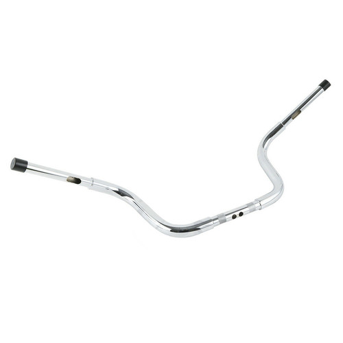 Custom Chrome1-1/4" Ape Hangers Bar 10" Rise Handlebar Matte Black Chrome Fits For Harley Sportster XL FLST FXST