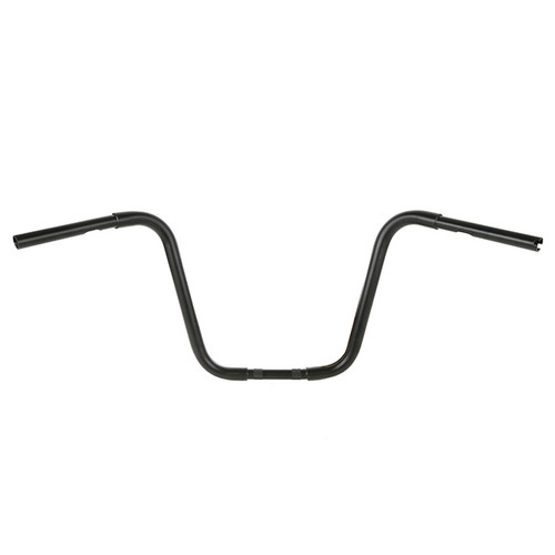 Custom Chrome 1-1/4" Ape Hangers Bar 14" Rise Handlebar Matte Black Chrome Fits For Harley Sportster XL FLST FXST
