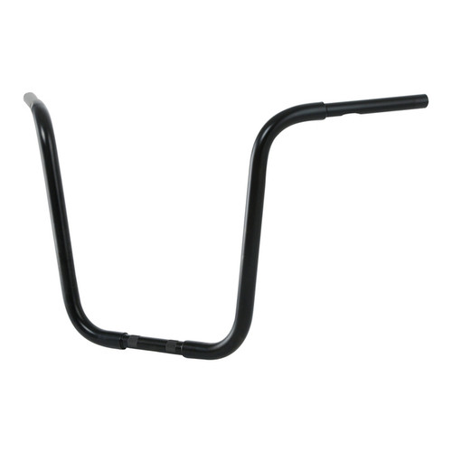Custom Chrome 1-1/4" Ape Hangers Bar 18" Rise Handlebar Matte Black Chrome Fits For Harley Sportster XL FLST FXST