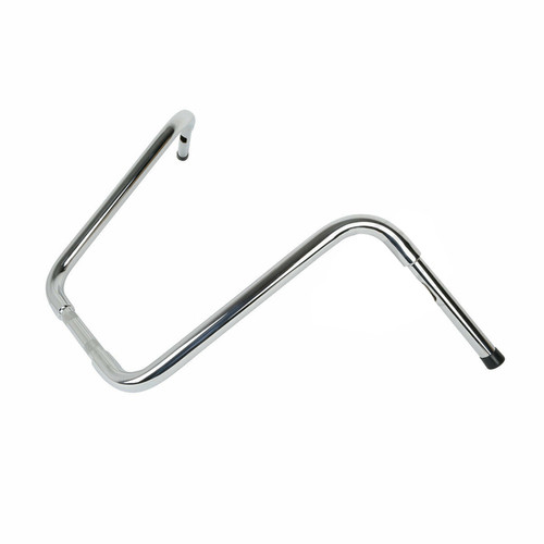 Custom Chrome 1-1/4" Ape Hangers Bar 18" Rise Handlebar Matte Black Chrome Fits For Harley Sportster XL FLST FXST