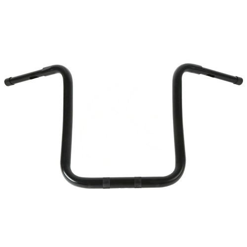 Custom Chrome 18" Rise 1-1/4" Ape Hanger Bar Fat Handlebar Matte Black Chrome Fit For Harley Road Glide 15+