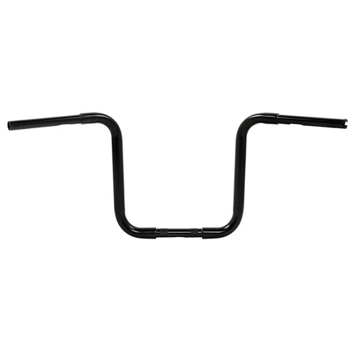 Custom Chrome 1-1/4" Ape Hangers 14" Rise Handlebar Matte Black Chrome Fit For Harley Softail Sportster XL