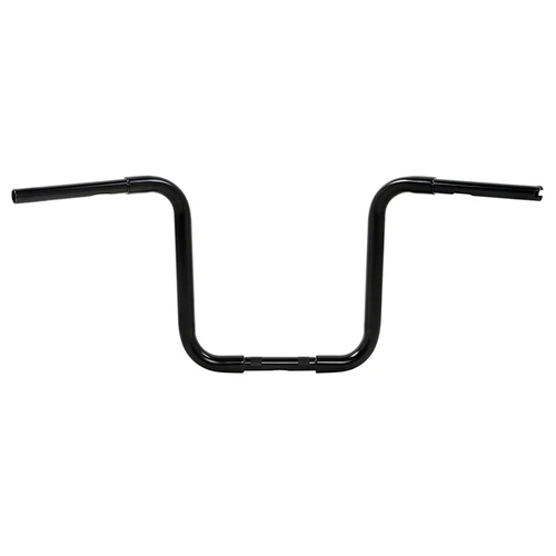 Custom Chrome 1-1/4" Ape Hangers 14" Rise Handlebar Matte Black Chrome Fit For Harley Softail Sportster XL
