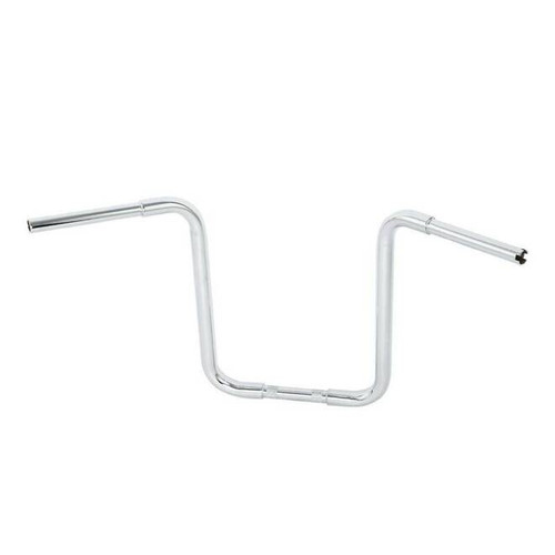 Custom Chrome 1.25" Ape Hangers 18" Rise Handlebar Chrome Matte Black Fit For Harley Softail Sportster XL