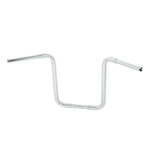 Custom Chrome 1.25" Ape Hangers 18" Rise Handlebar Chrome Matte Black Fit For Harley Softail Sportster XL