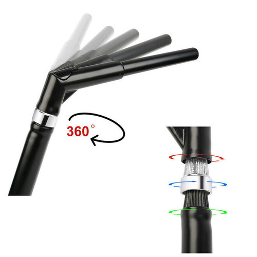 Santee 14" Rise Adjustable Ape Handlebar Matte Black Chrome Fit For Harley Softail Sportster