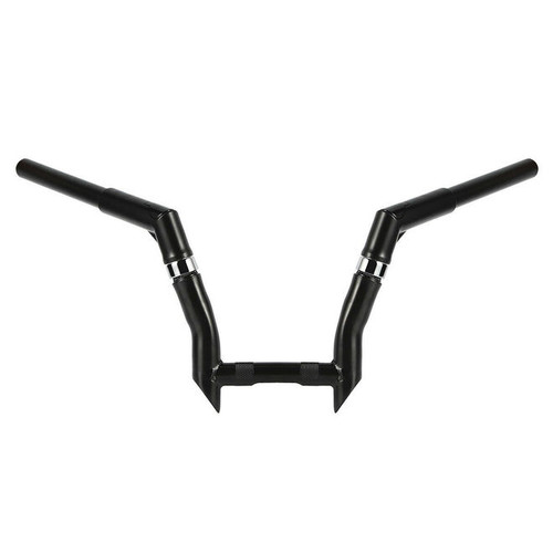 Santee 10" Rise Adjustable Ape Hanger Handlebar Matte Black Fit For Harley Custom