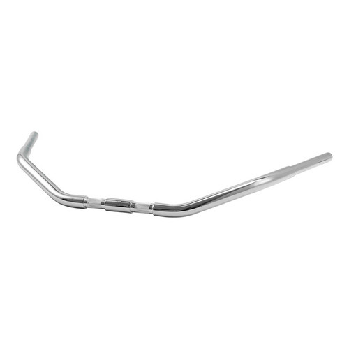 CHROME 1-1/4" FAT BEACH BAR 2.5" RISE