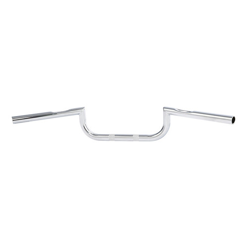 Jammer 1" Upsides Handlebars Vintage Custom Models 5" Rise 28.3" Width Gloss Black Chrome