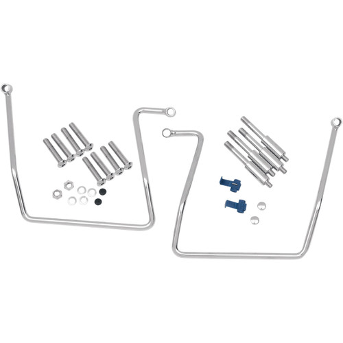 Drag Specialties - Saddlebag Support - Chrome - FXD '91-'17