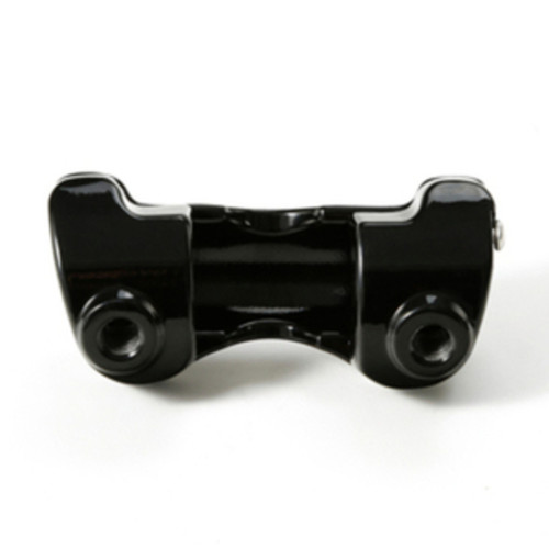 Custom Chrome 1.25'' Handlebar Bar Risers Top Clamp Gloss Black Chrome Fit For Harley Touring Road Glide 2015-up