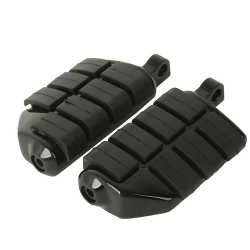 Santee Rider Passenger Highway Male Mount Footpeg Footrest Gloss Black Chrome Fit For Harley Touring Dyna