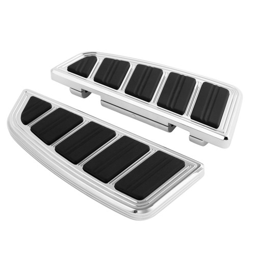 Tour Ease Rear Passenger Footboard Floorboard Chrome Gloss Black Fit For Harley Touring Softail