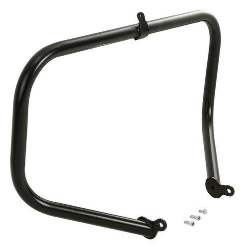 Custom Chrome 1-1/4"Engine Guard Crash Highway Bar Matte Black Chrome Fit For Harley Touring Trike 2009-UP