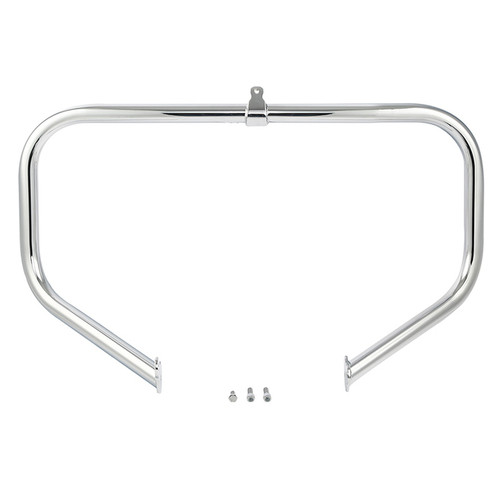 Custom Chrome 1-1/4"Engine Guard Crash Highway Bar Matte Black Chrome Fit For Harley Touring Trike 2009-UP