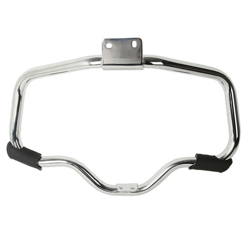 Custom Chrome Engine Guard Mustache Bar With Footrests Gloss Black Matte Black Chrome Fit For Harley 04-22 XL/08-13 XR