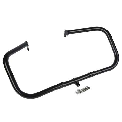 Custom Chrome 1-1/4"Engine Guard Crash Highway Bar Matte Black Fits For Harley Touring Trike 2008-2024