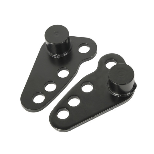 Custom Chrome 1"-3" Adjustable Drop Rear shock Lowering Kit Black Anodized Fit For Harley Touring 02-16