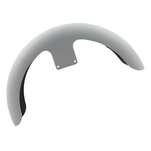 Custom Chrome Primer Gray 21" Wrap 5.5" Wide Front Fender Fit For Harley Touring 1997-2013