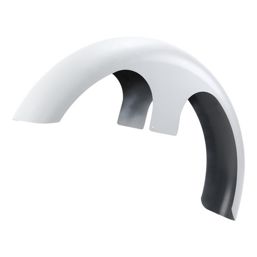 Custom Chrome Primer Gray 30" Wheel Wrap 6.5" Wide Front Fender Fit For Harley Touring 97-13