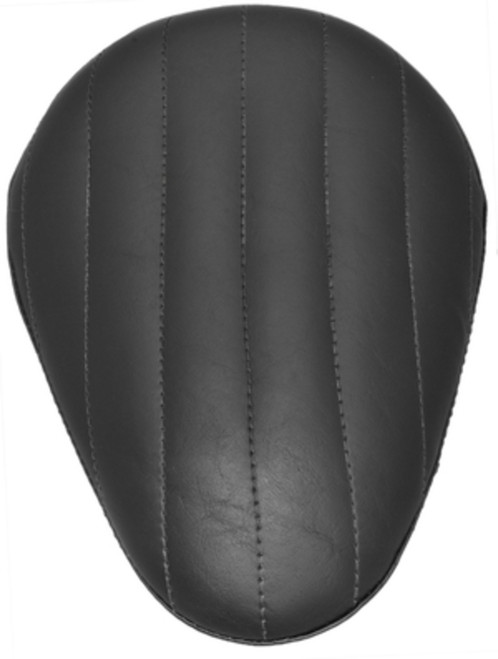 BLACK CHOPPER BOBBER 13" ELIMINATOR SOLO SEAT TUK N ROLL