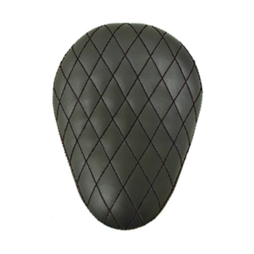 BLACK CHOPPER BOBBER 13" ELIMINATOR SOLO SEAT DIAMOND TUK