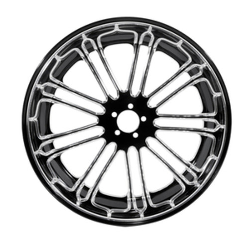 Custom Chrome 18" 3.5" Billet Rear Wheel Rim Fits For Harley Touring Glide 08-24 Non ABS Black