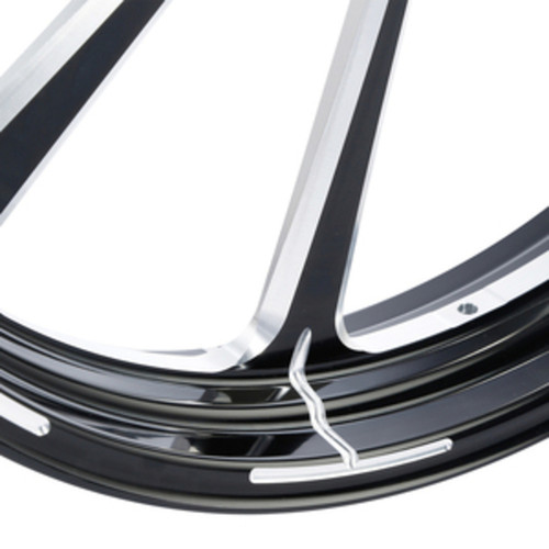 BLACK DALIA BLACK ANODIZED 26" X 3.5" FRONT WHEEL NON ABS