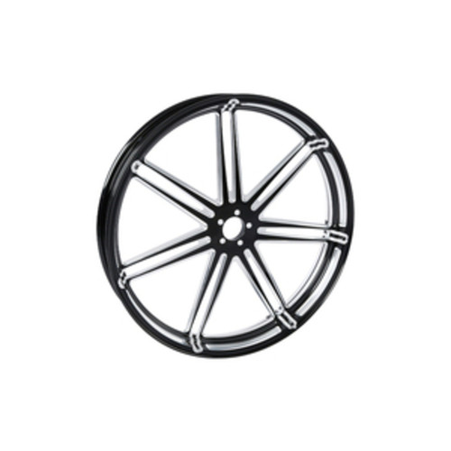 Custom Chrome 23 3.5" Black Anodized Front Wheel Rim The Vee Fits For Harley Touring 2008-2024