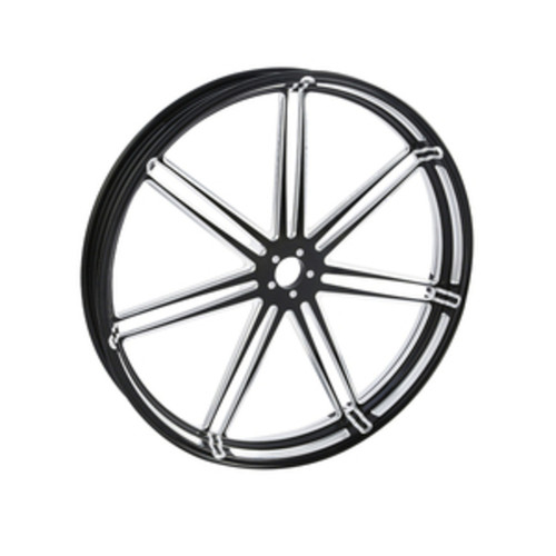 Custom Chrome 30 3.5" Black Anodized Front Wheel Rim The Vee Fits For Harley Touring 2008-2024