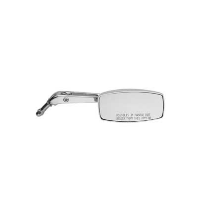 Custom Chrome Chrome Rear-View Side Mirage Smooth Mirrors Fit For Harley Touring Softail Dyna