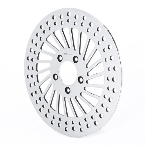 Custom Chrome 11.5"Front Right Brake Rotor Fit For Harley Touring Softail Street Bob Sportster