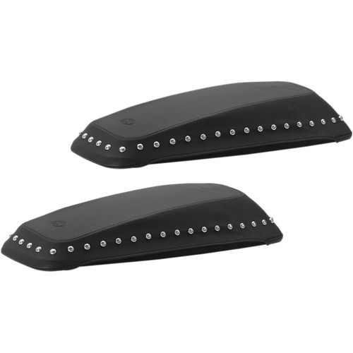Mustang #77623 - Saddlebag Lid Covers - Chrome Stud - FL '14-'24
