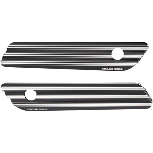Arlen Ness #03-608 - 10-Gauge Hinge Covers - Black - '14-'24