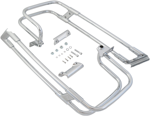 Saddlebag Guard Rails - Chrome - 14-20