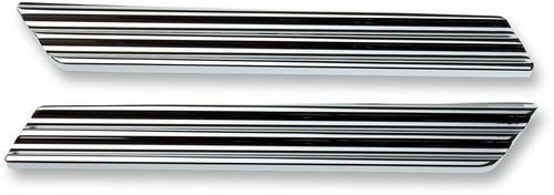 Saddlebag Latch Inserts - Chrome