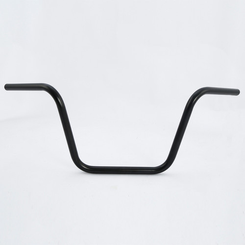 Santee Matte Black 1" Ape Hanger Handlebars 12 - rise, 8 - center Fit For Harley