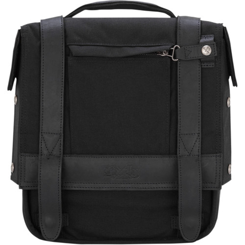 Burly Brand #B15-1000B - Voyager Detachable Cordura® Saddlebag - Black
