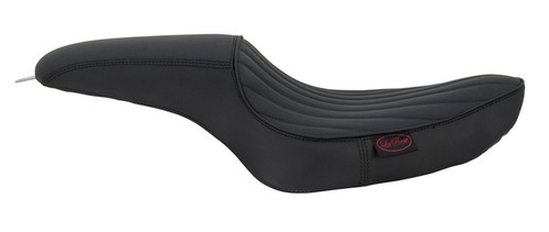 BLK. TUCK&ROLL LA LINEA CAFÉ SEAT XL 04-UP 2.1 & 3.3 TANKS