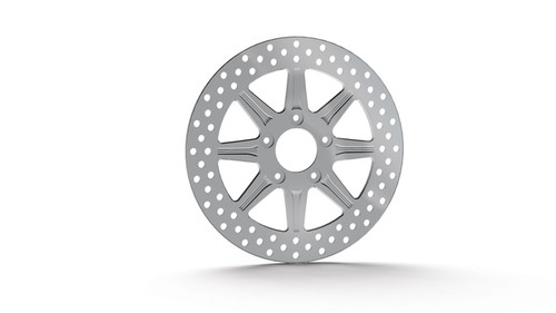 DISC 11.8 1PC FR VELOCITY POLISHED