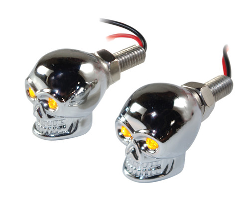 LICENSE SCRWS LIGHTED SKULL Y